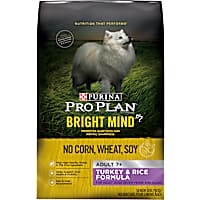 Purina Pro Plan Bright Mind Turkey & Rice Formula Senior Dry Dog Food