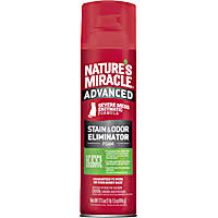 Nature's Miracle Advanced Stain and Odor Eliminator Foam For Severe Cat Messes Aerosol