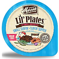 Merrick Lil' Plates Small Breed Grain Free Surfin Turfin Supper Recipe Wet Dog Food