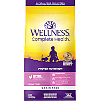 Wellness Complete Health Natural Grain Free Deboned Chicken & Chicken Meal Dry Kitten Food