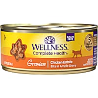 Wellness Complete Health Grain Free Gravies Chicken Entree Wet Cat Food