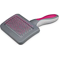 Well & Good Pink Cushion Slicker Dog Brush