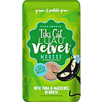 Tiki Cat Velvet Mousse Tuna & Mackerel Wet Cat Food