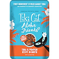Tiki Cat Aloha Friends Tuna & Pumpkin Wet Cat Food Pouch