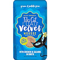 Tiki Cat Luau Velvet Mousse Chicken & Salmon Complete & Balanced Wet Cat Food