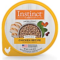 Instinct Grain Free Minced Recipe with Real Chicken Natural Wet Cat Food
