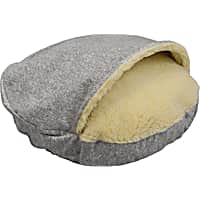 Snoozer Premium Micro Suede Cozy Cave Pet Bed in Palmer Dove