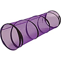 Jackson Galaxy Cat Crawl Mesh Tunnel, Purple