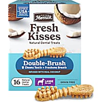 Merrick Infused With Real Coconut Fresh Kisses Large Dental Chews for Dogs