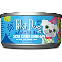Tiki Dog Petites Grain Free Chicken & Salmon Wet Dog Food Cans