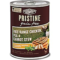Castor & Pollux Pristine Grain Free Free-Range Chicken, Pea & Carrot Stew Wet Dog Food
