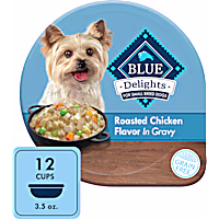Blue Buffalo Delights Rotisserie Chicken Flavor in Gravy Small Breed Natural Wet Dog Food