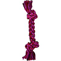 Leaps & Bounds Rope Tug Twisted Dog Toy in Assorted Colors