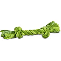 Leaps & Bounds Rope Tug Dual Knot Dog Toy in Assorted Colors