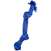 Leaps & Bounds Rope Tug Squeak and Crinkle Dog Toy