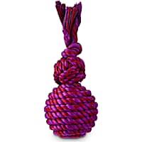 Leaps & Bounds Rope Ball and Monkey Fist Dog Toy