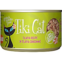 Tiki Cat Luau Tilapia Wet Cat Food
