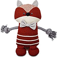 Leaps & Bounds Wildlife Plush Fox Dog Toy