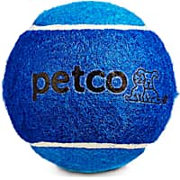 Petco Tennis Ball Dog Toy in Blue