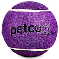 Petco Tennis Ball Dog Toy in Purple