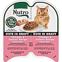 Nutro Perfect Portions Cuts in Gravy Real Chicken and Salmon Wet Cat Food