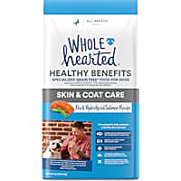 WholeHearted Grain Free Skin and Coat Care Pea and Salmon Recipe Dry Dog Food