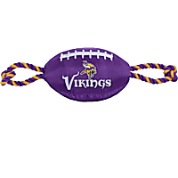 Pets First Minnesota Vikings Football Dog Toy