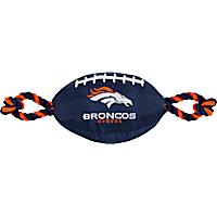 Pets First Denver Broncos Football Dog Toy