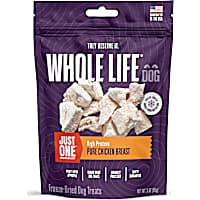 Whole Life Pet Just One Single Ingredient USA Freeze Dried Chicken Dog Treats