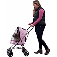 Pet Gear Travel Lite Pet Stroller in Pink