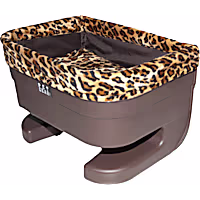 Pet Gear Bucket Seat Booster in Chocolate and Sage