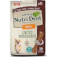 Nylabone Nutri Dent Limited Ingredients Small Filet Mignon Dental Chews