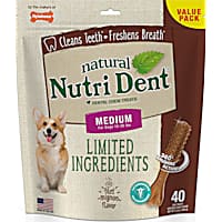 Nylabone Nutri Dent Limited Ingredients Medium Filet Mignon Dental Chews