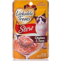 Lickable Treats Stew Chicken & Tuna for Cats