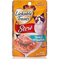 Lickable Treats Stew Tuna & Whitefish for Cats