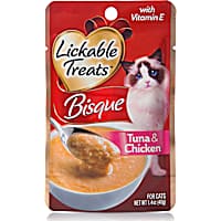 Lickable Treats Bisque Tuna & Chicken for Cats