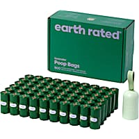 Earth Rated Dog Poop Bag Holder with Lavender Leakproof Dog Poop Bags