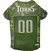 Pets First Tennessee Titans Camo Jersey