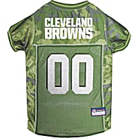 Pets First Cleveland Browns Camo Jersey