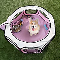 Soft Sided Dog Pens Portable Comfy Pop Up Pens Petco