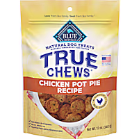 Blue Buffalo True Chews Made in the USA with Natural Ingredients Chicken Pot Pie Dog Treats