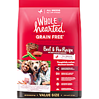 WholeHearted Grain Free All Life Stages Beef & Pea Formula Dry Dog Food