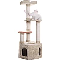 Armarkat Premium Real Wood Cat Tree Model X5703 Khaki