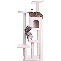 Armarkat Classic Real Wood Cat Tree B6802 Ivory