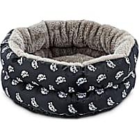 You & Me Skulls Small Animal Donut Bed