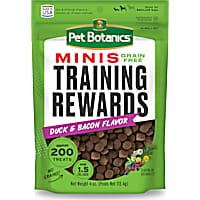Pet Botanics Training Rewards Duck & Bacon Mini Soft & Chewy Grain Free Dog Treats