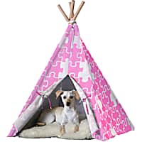Zoovilla Pet Teepee Pink Puzzle