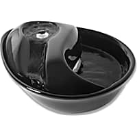 Pioneer Pet Raindrop Ceramic Fountain Black for Cats