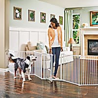 EveryYay In The Zone Steel Pet Gate & Play Pen