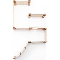 CatastrophiCreations The Cat Mod Fort Lounging Hammocks for Cats in Natural